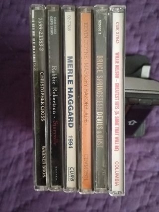 Lote 6 CDs: Cantautor, Folk, Country, Americana