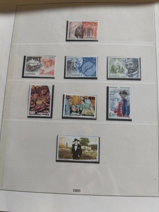 Lote Sellos España 1986