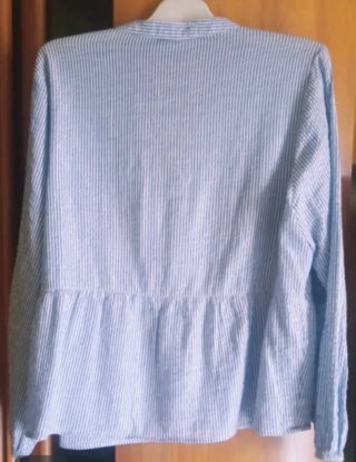 Camisa rayas mujer talla XL