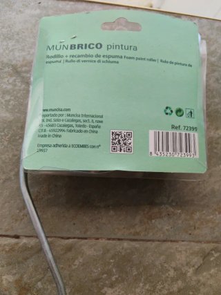 2 Rodillos de espuma MUNBRICO 10cm