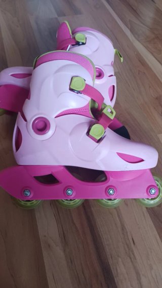 Patines linea infantiles rosas Oxelo talla 34-36