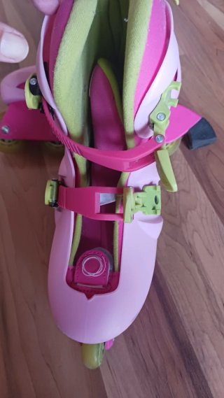 Patines linea infantiles rosas Oxelo talla 34-36