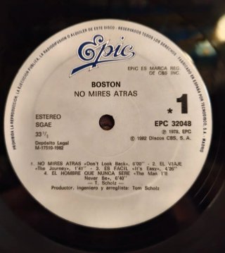 Disco LP Boston Hard Rock