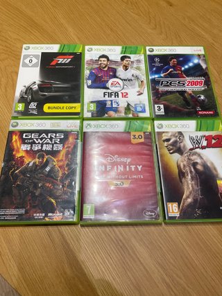 Xbox 360 Juegos: Forza, FIFA, PES, Gears, Disney