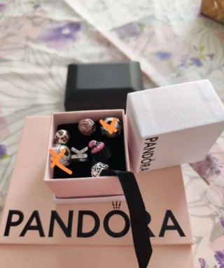 5 Charms Pandora Plata 925 Originales 60€
