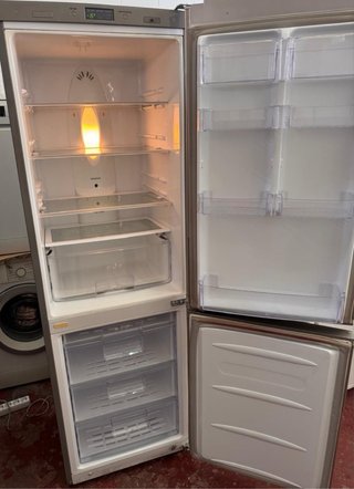 FRIGORÍFICO LG COMBI NO FROST EN INOX