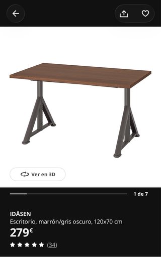 Scrivania IKEA IDÅSEN