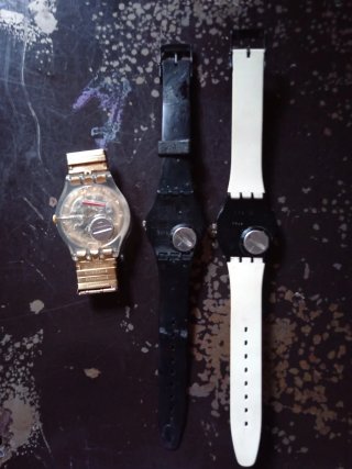 Lotto 3 Orologi Swatch Funzionanti