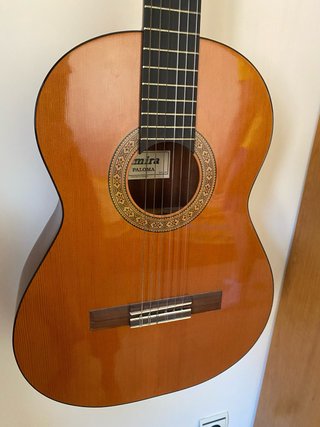 Guitarra Española Admira Paloma+funda+colgador