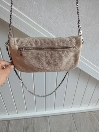 Bolso Zadig & Voltaire Rock Clutch Beige/Oro