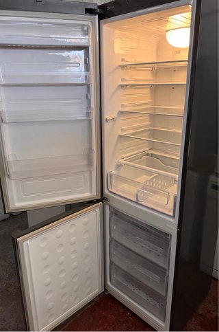 FRIGORÍFICO COMBI NO FROST SAMSUNG EN INOX