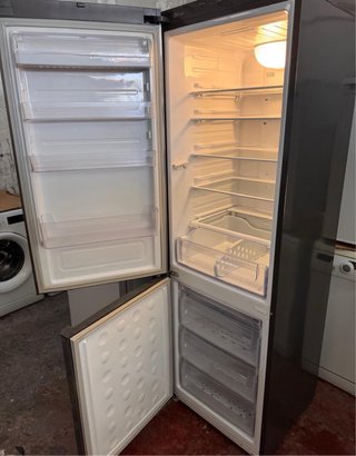 FRIGORÍFICO COMBI NO FROST SAMSUNG EN INOX