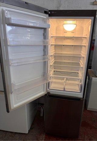 FRIGORÍFICO COMBI NO FROST SAMSUNG EN INOX