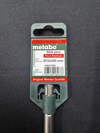 Broca Metabo SDS-plus 12x265MM