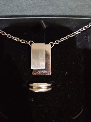 Conjunto Viceroy Colgante y Anillo Hombre
