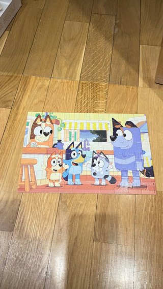 Puzzle Bluey 2x50 Piezas Madera Educa
