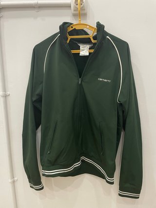 Chaqueta Carhartt verde con cremallera