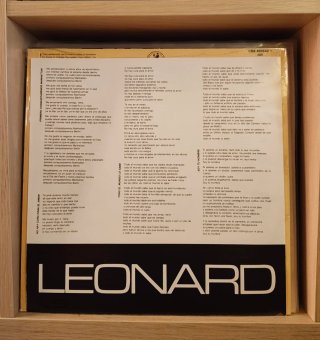 Vinilo LP Leonard Cohen I'm Your Man