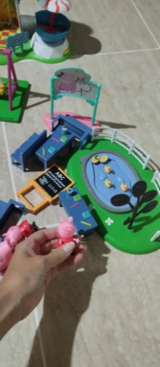 Lote Casa Muñecas Peppa Pig