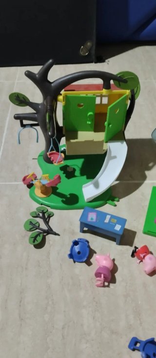 Lote Casa Muñecas Peppa Pig