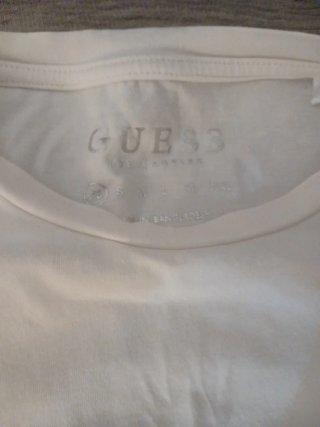 Camiseta Guess Negra con Lentejuelas Talla s  xs