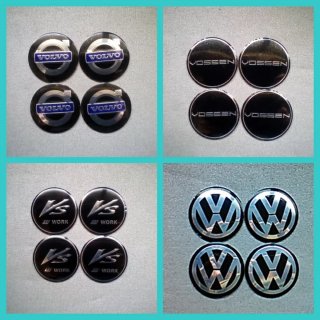 4 Pegatina 56mm tapabuje VS Work Volkswagen Volvo