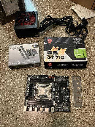 Pack X99 + Xeon v4 (12C/24T) + GT710 + Fuente 550W