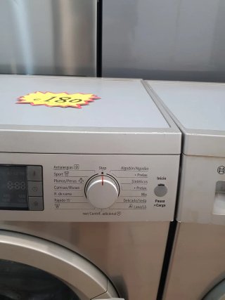 Lavadora Bosch Serie 6 Gris 180€