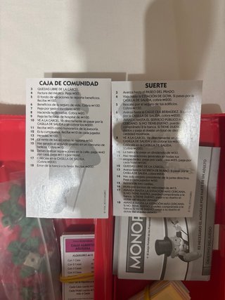 Monopoly Juego Portátil de Mesa