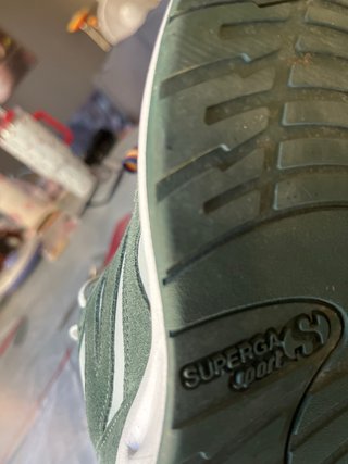 K-Way Sneakers Verdi/Bianche Tg. 40