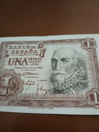 3 Banconote da 1 Peseta Spagna