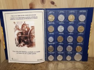 Coleccion Del Real a la Peseta. Tomos 1 y 2.