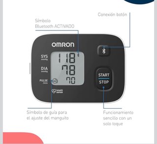OMRON RS3 Intelli IT Tensiómetro Muñeca Bluetooth