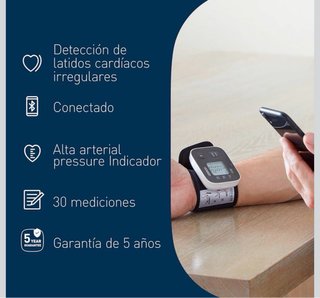 OMRON RS3 Intelli IT Tensiómetro Muñeca Bluetooth