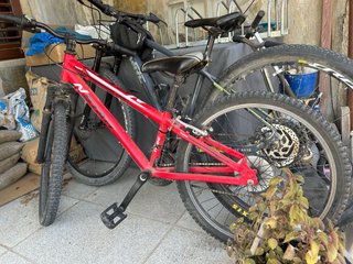 Bicicleta de Montaña Roja