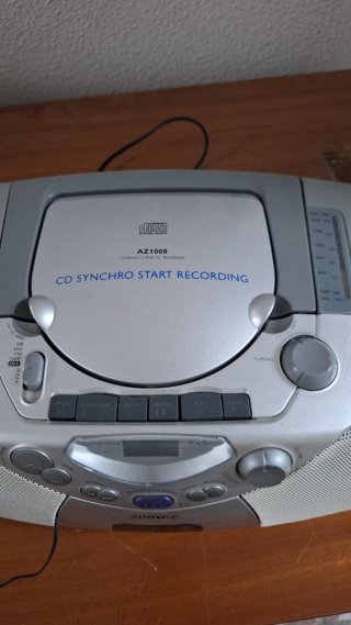 Radio Cassette Philips Plata