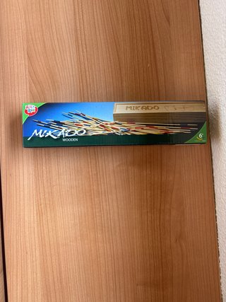 Juego de mesa Mikado de madera