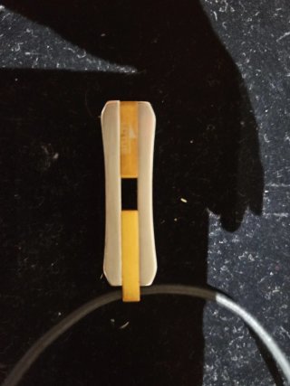 Colgante Lotus Acero Hombre Oro y Plata