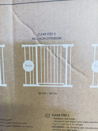Hauck Clear Step 2 Barrera Seguridad para Niños