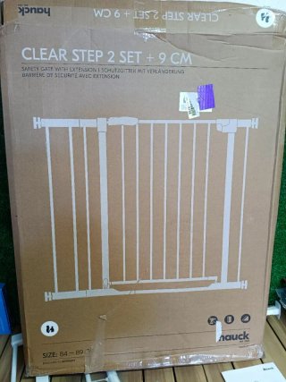 Hauck Clear Step 2 Barrera Seguridad para Niños