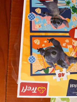 Puzle 4 en 1 Disney Stitch Trefl 4+