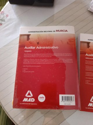 Auxiliar Administrativo de la Administración Re...