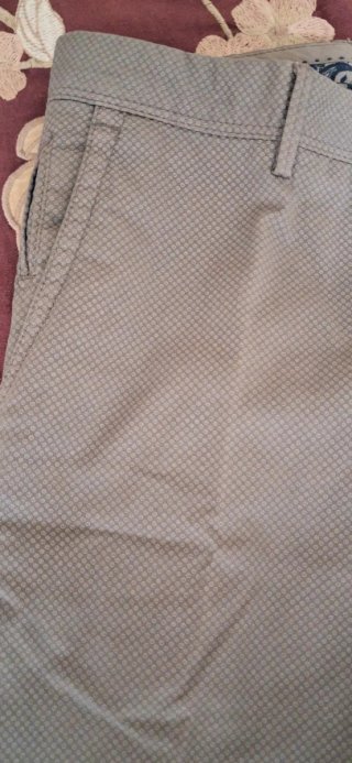 Pantalón Massimo Dutti Slim Fit Gris Talla