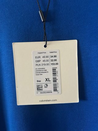 Pack 3 Camisetas Calvin Klein XL