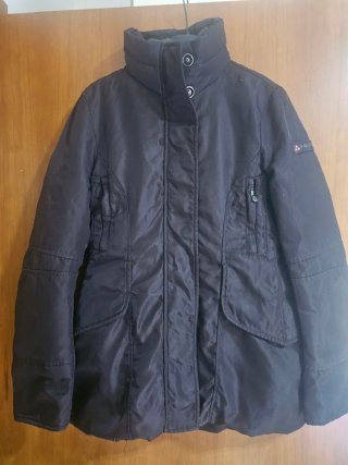 Giacca nera con cintura