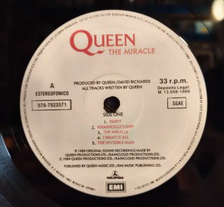 Queen - The Miracle LP Vinilo