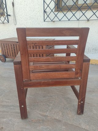 8 Sillones de madera para jardín