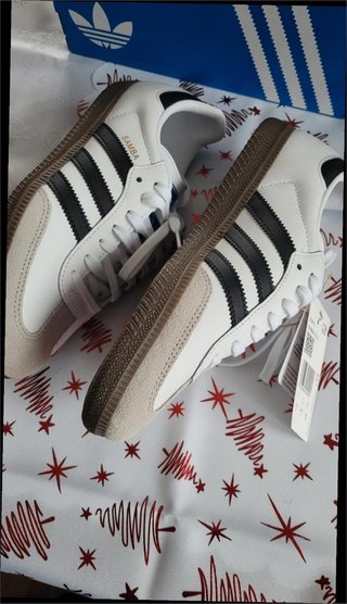 Adidas Samba OG J Blancas Talla 38