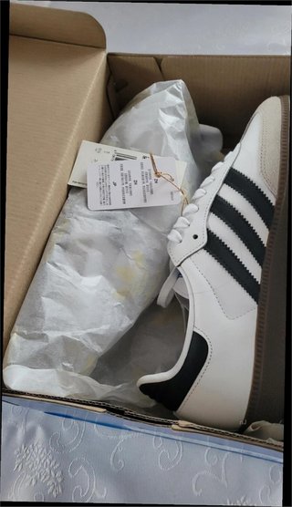 Adidas Samba OG J Blancas Talla 38