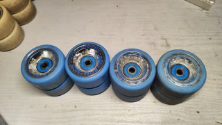 Ruedas Roll Line Azules